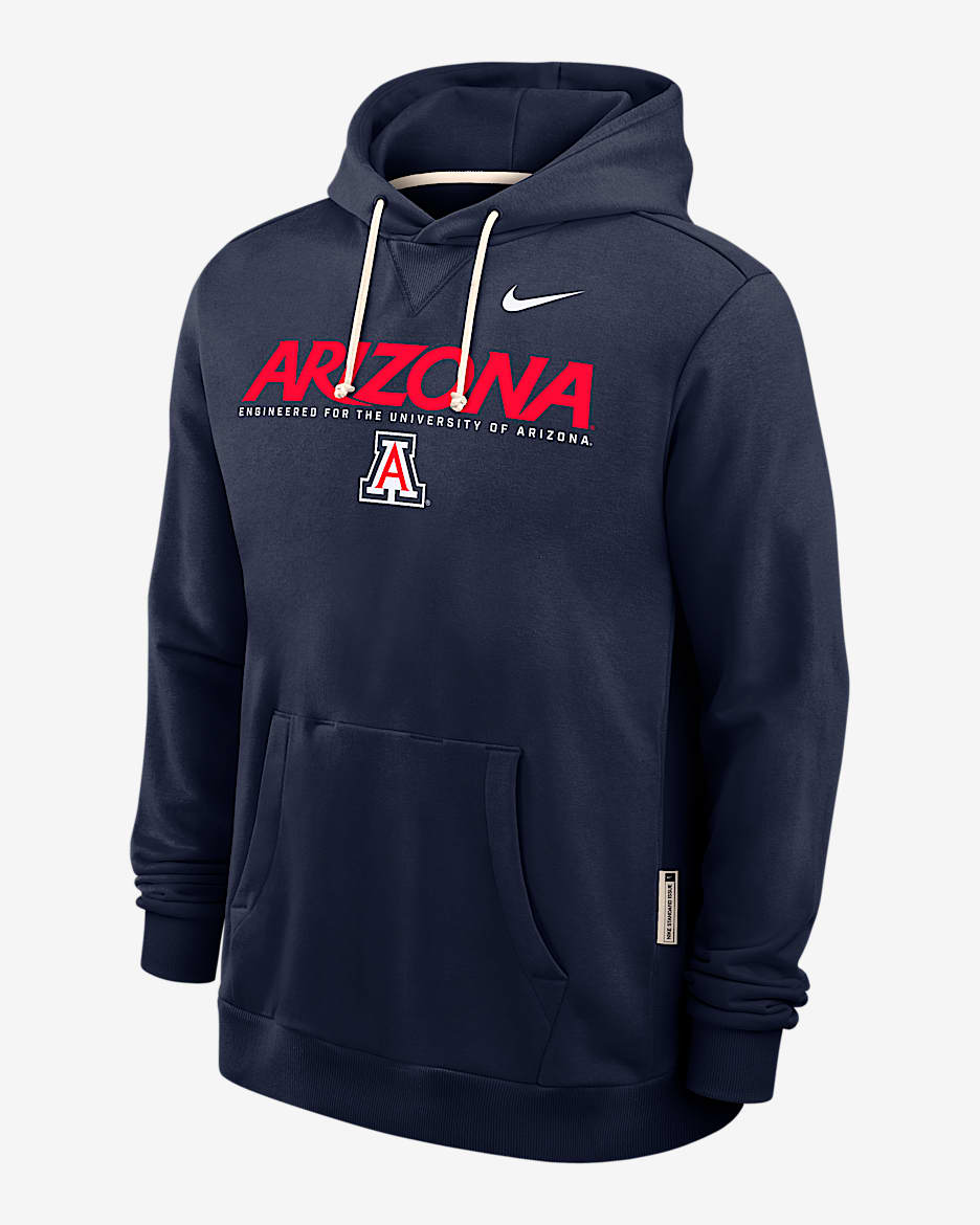 Arizona Sideline Men's Nike Dri-FIT College Pullover Hoodie